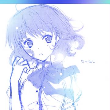 ペーパー絵【美汐】