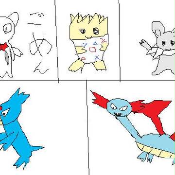 見ないで書いたポケモン