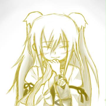 ゴスロリ少女の照れ笑顔