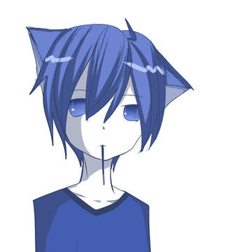 Blue Neko