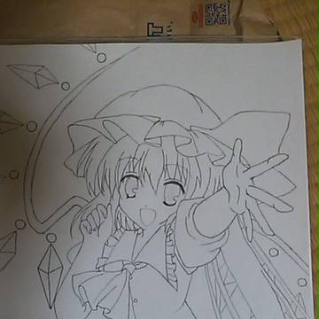 フランを描いてみたww