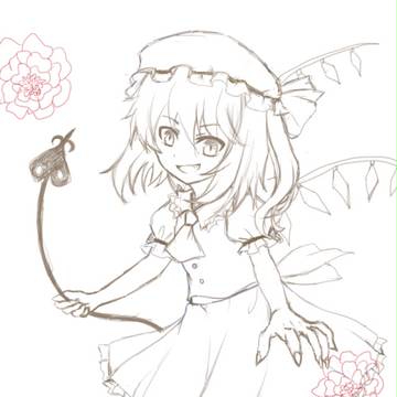 下書きフランちゃん