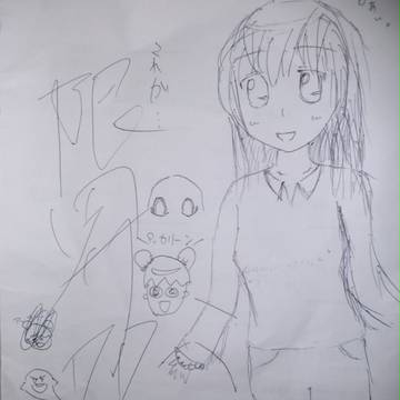 【練習】友達に　描けと言われて　描いてみた