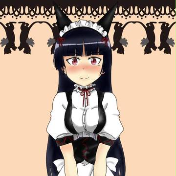 黒猫ニャンニャン