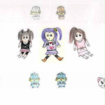 ぬいぐるみ風プリキュア(スイートver2)