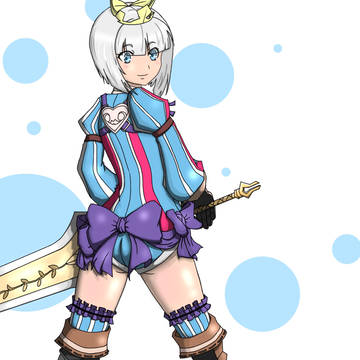 蒼き戦士