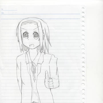 手を凝ったりっちゃん