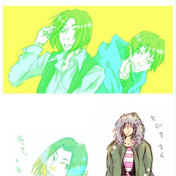 【DRRR!!】渡草さんとゆまとぐ中心ラクガキまとめ