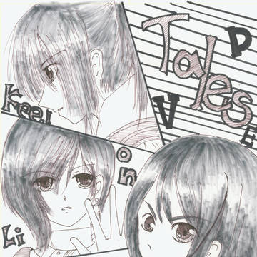 全力で嫁を３人描いてみた。
