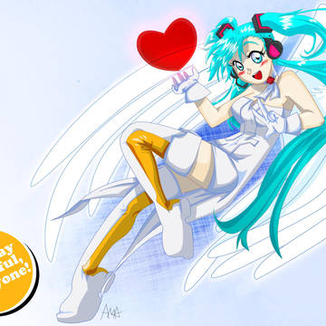 Cheerful Miku