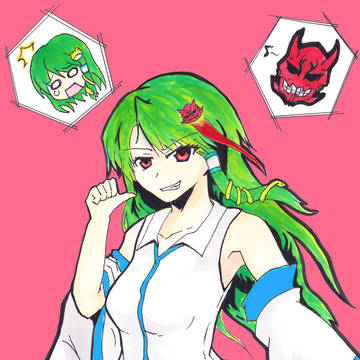東風谷　早苗(モモ憑依)