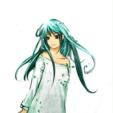 彼女。