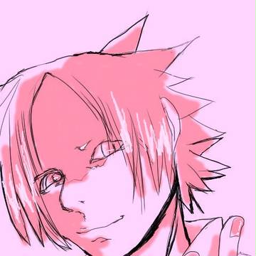 前に描いた落書き。