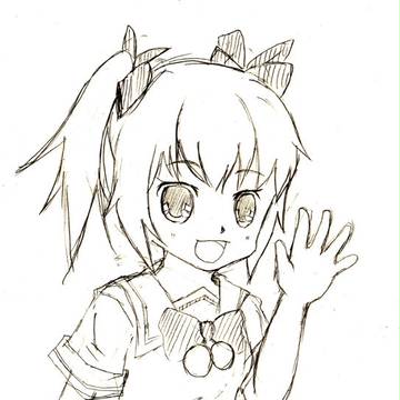 水無月遥落書き