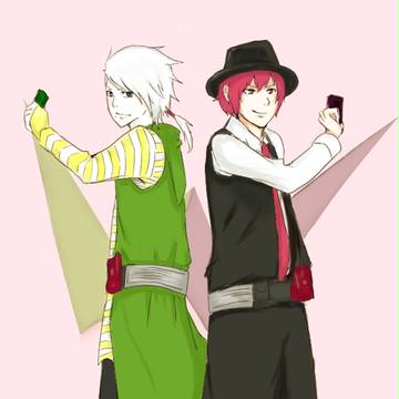 ブン太と仁王で仮面ライダーW
