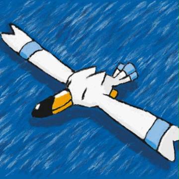 キャモメの滑空【絵心教室】