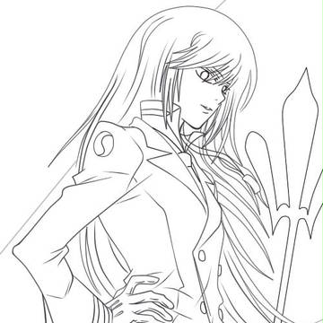 Lineart- Fem!Korea