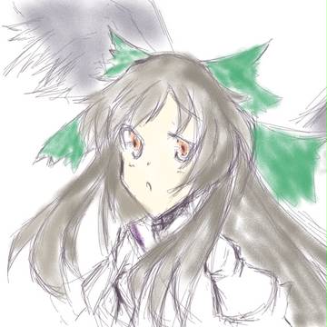 お空落書き