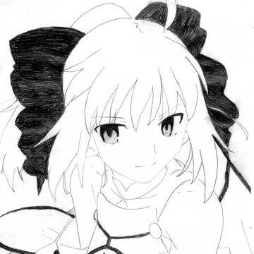 このキャラクターの名前知らないけど描いてみた！