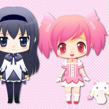 ほむほむ＆まどか＆QB