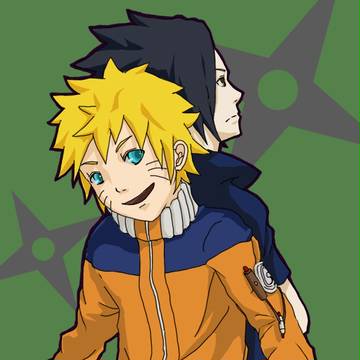 ナルトとサスケ