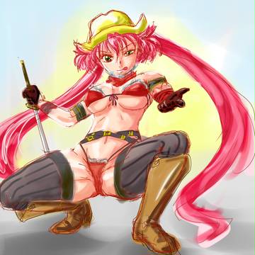 ピンクの悪魔の挑発！