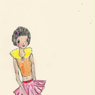 afro girl