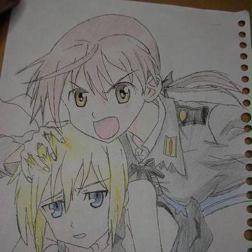 二人の模写・・・ダ～