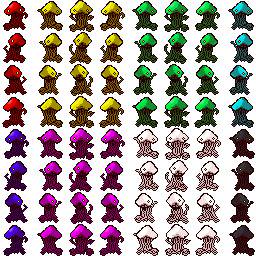 メタルスラッグ、ドット絵