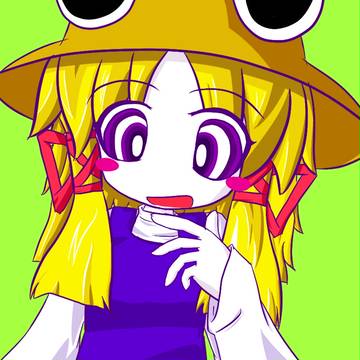 諏訪子しゃまが缶バッジ