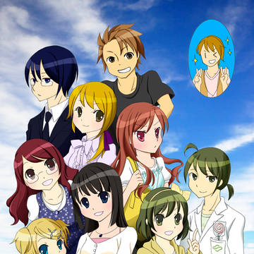 「かがなつ☆」キービジュアル