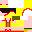 【マインクラフト】家康フード付き【スキン】