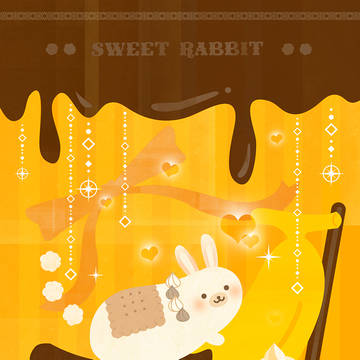 チョコバナナ＋うさぎちゃん