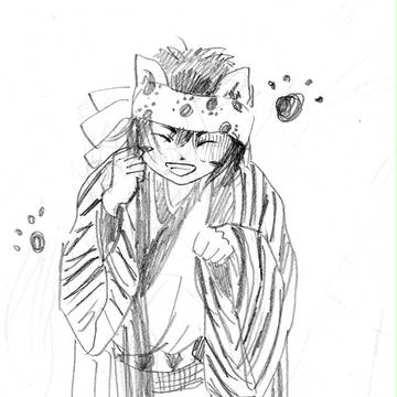 良太猫らくがき