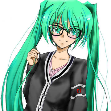 今日はメガネです。
