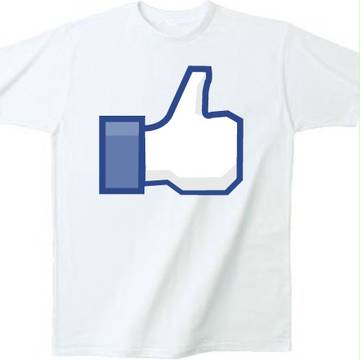 フェイスブック いいね！Tシャツ　作ってみた