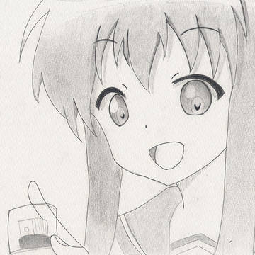 ゆるゆり　歳納京子を描いてみた＠