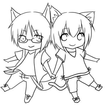 【線画】オリジナル