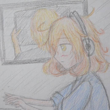 ささみさんを初めて描いてみたよ