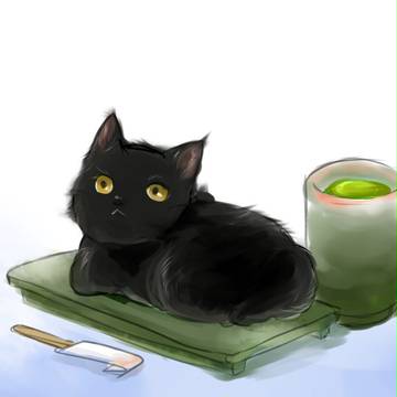 ねこ茶菓子