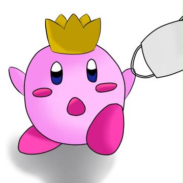 ひまだったからカービーかいてみたー