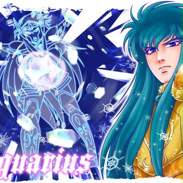 【聖闘士星矢】水瓶座の聖闘士さん(2008年/画)