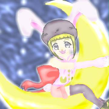つきうさぎ(*´v`*)