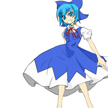 習作3号　チルノ