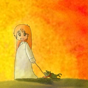 はかせと阪本さんのさんぽ・・・？