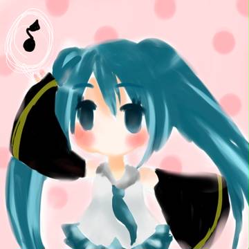 ミク（厚塗りver.）