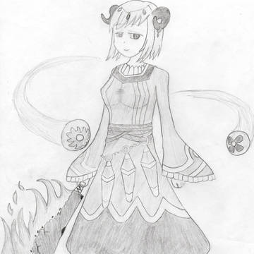 魔神のジト目さんは