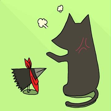 カラスと阪本