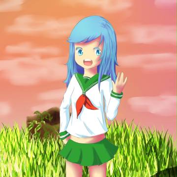 Rain as Kagome Cosplay