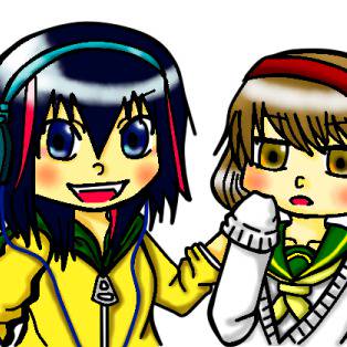 小柄な少女×２